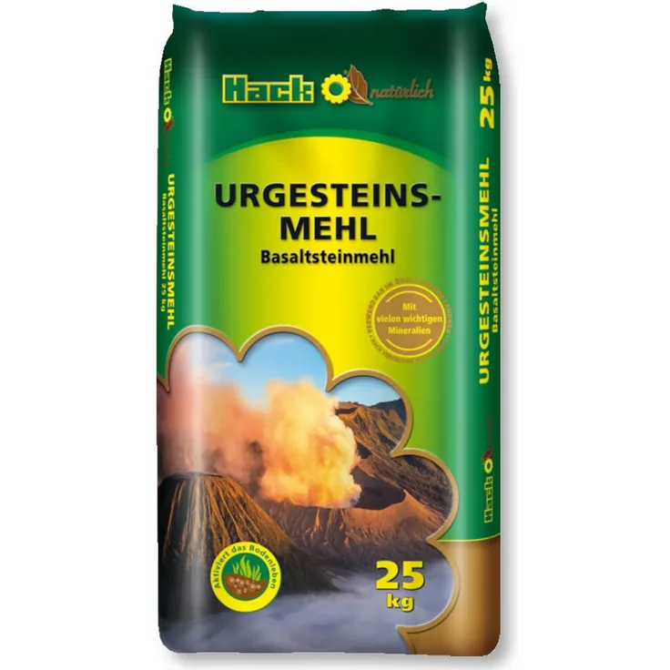 HACK Urgesteinsmehl Basalt, 25 kg