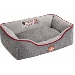Hunter University Hundesofa grau L - 100 x 80 cm