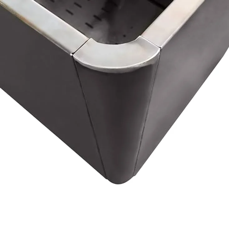 GFP PRIMEYARD Cortenstahl Hochbeet Mario 146x80x80 cm, Wetterfest & langlebig, Rost-Optik – Bild 5