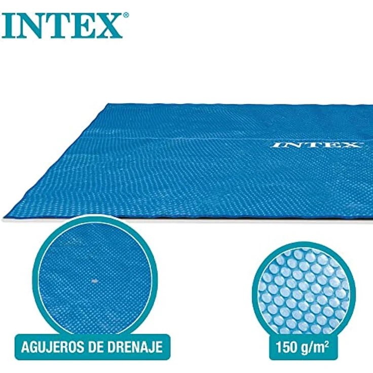 Intex 28016 - Solarabdeckplane 549 x 274 cm - Solarabdeckung Solarplane Solarfolie für eckige Pools – Bild 5
