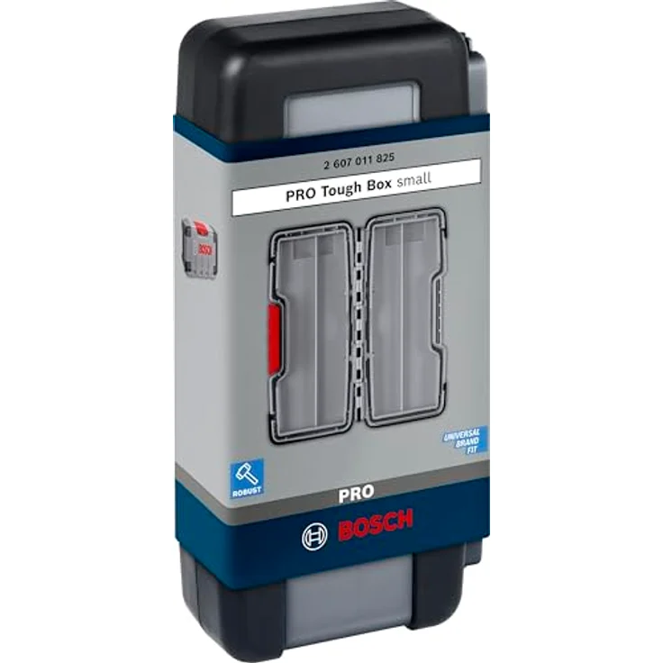 Bosch PRO Tough Box Small für Zubehör, robuste Aufbewahrungslösung 43 x 87 x 210 mm, 2607011825 – Bild 2
