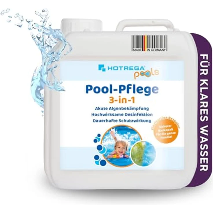 Hotrega Pool-Pflege 3-in-1 2 Liter – Bild 2