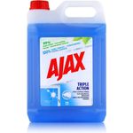 AJAX Ajax Glasreiniger 5L - Für Glas & beschichtete Oberflächen (1er Pack) Allzweckreiniger - Effektive Reinigung für streifenfreie Glanzböden