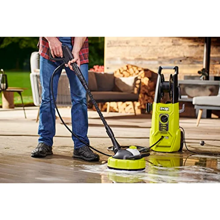 RYOBI Hochdruckreiniger 204714, 140 BAR, 1800 W Motor mit zwei Lanzen und integrierten Reinigungsbürsten – Bild 4