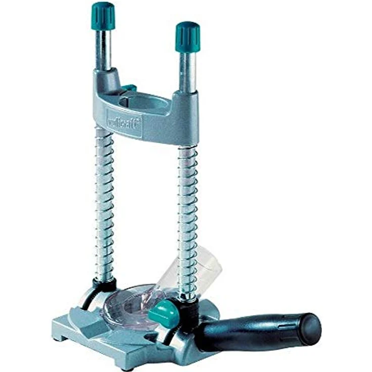 wolfcraft tecmobil Mobiler Bohrständer schwenkbar + Adapter f. Staubsauger – Bild 2