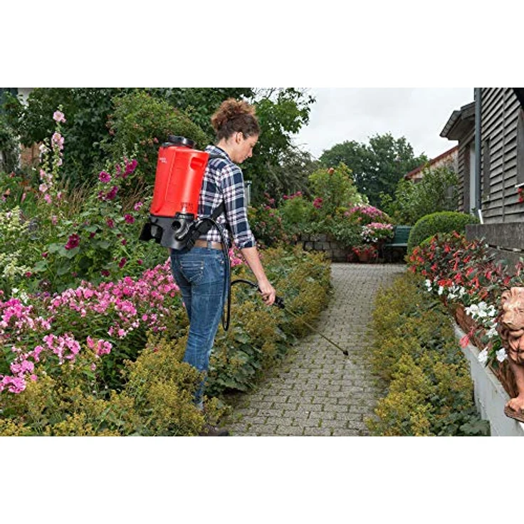 Birchmeier Akku-Rucksacksprühgerät, 15 l, Geschwindigkeitsgesteuert mit CAS-System, Null Emission, Stufenlos einstellbarer Betriebsdruck – Bild 2
