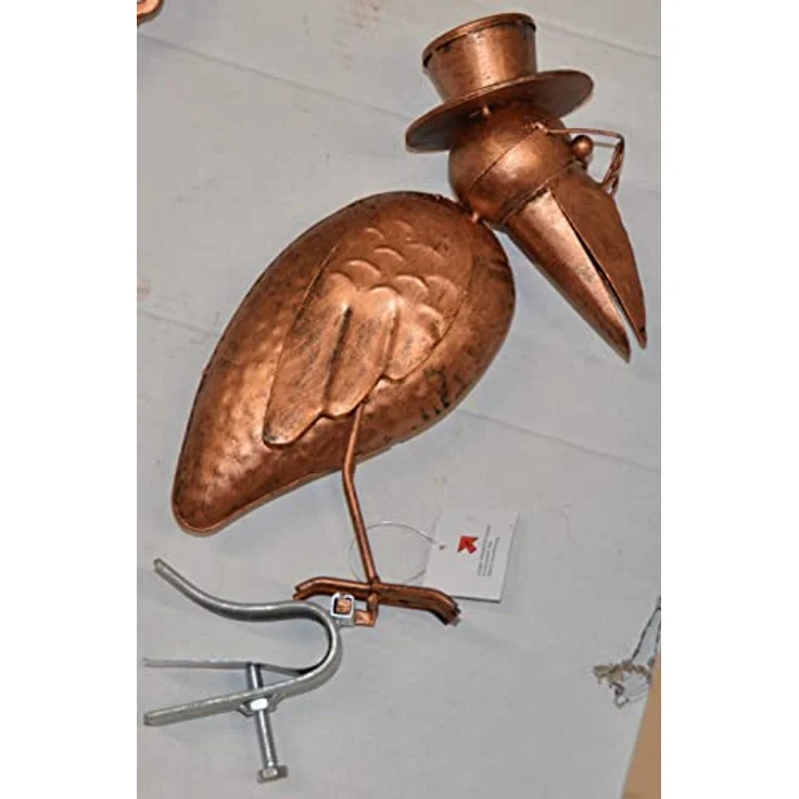Dachrinnen- und Zaunfigur, Kupferlook, Dachfigur (4017265017861) – Bild 2