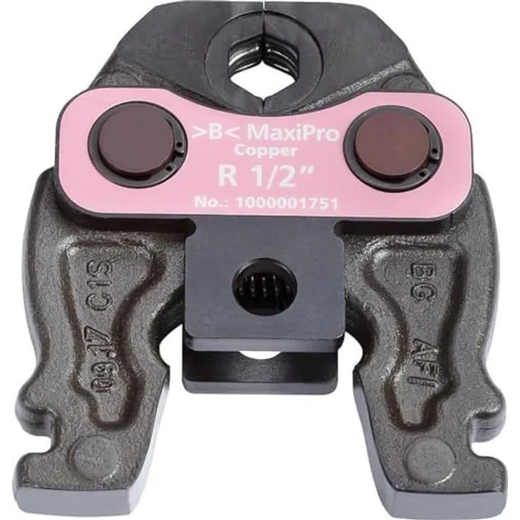 Andersen & Nielsen MaxiPro Presszange, 1/2" Compact >B< für Flammfreie Anschlussverbindungen mit 3-Punkt-Verpressung, 114 mm – Bild 2