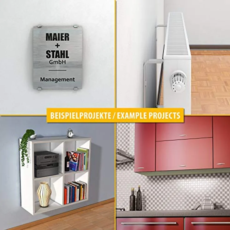 TOX Allzweckdübel Tri 10 x 61 mm, Dübel für fast alle Baustoffe, 50 Stück, 010100161 - Preisvergleich – Bild 5