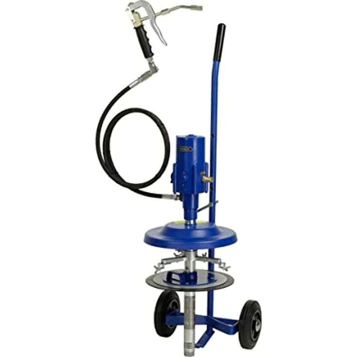 Pressol Fettsystem-mit ZBH (für 15 kg Behälter, ø 240-270 mm, Pneumatik Fettpumpe 50:1) 18415051