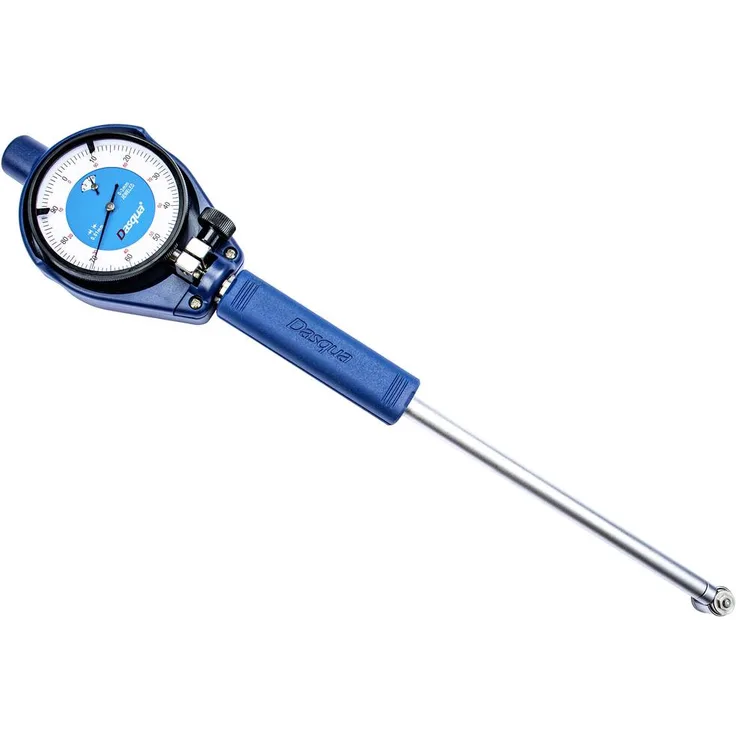 Dasqua 5511-1130 Zifferblatt-Bohrlehre, Messbereich 160mm, keramische Kontaktpunkte, zwei Drehpunkte für präzise Ergebnisse