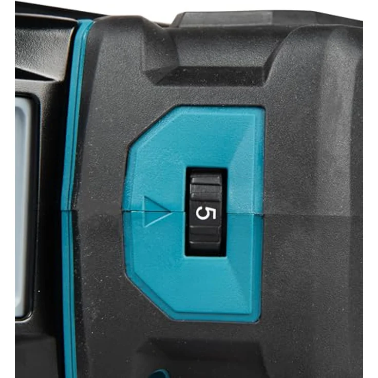 Makita GA056GZ, 40V Akku-Flachkopfwinkelschleifer mit Paddelschalter, 125 mm, 9.000 min-1, Soft-Start, AFT – Bild 12