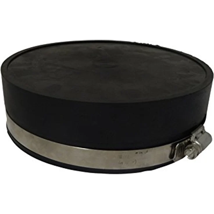 AquaForte PVC Elastomer, flexible Endkappe, Ø 50 mm/ 1 1/2 (Klemmbereich 50-44 mm), enorm flexibel! Bewässerungszubehör – Bild 2