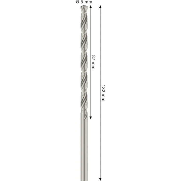Bosch Accessories PRO Metal HSS-G, Metall-Spiralbohrer mit herausragender Lebensdauer, 1 Stück – Bild 3