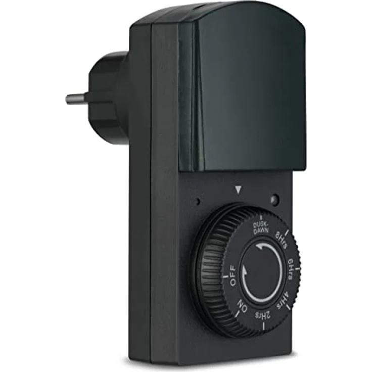 REV Zeitschaltuhr mechanisch IP44 schwarz-grün, 0025720502 – Bild 2