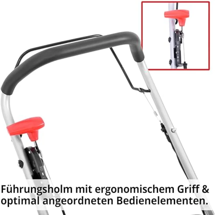 HECHT Benzin Vertikutierer 5644, 4-Takt-Motor mit 42 cm Arbeitsbreite, 2 Walzen und 45-Liter-Fangkorb – Bild 9