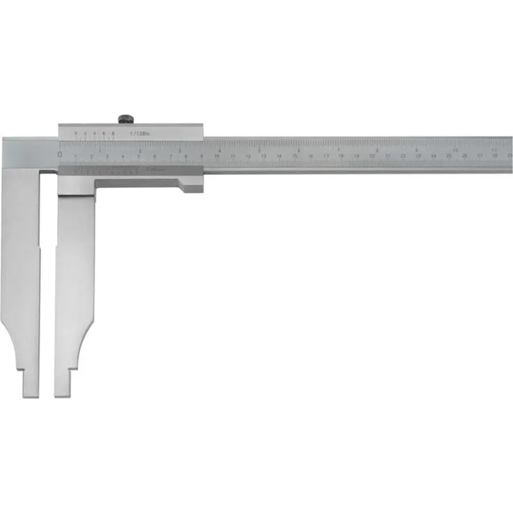 FORTIS Messschieber Werkstatt ohne Spitze, 500x150mm, präzise Messung