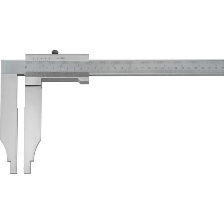 FORTIS Messschieber Werkstatt ohne Spitze, 500x150mm, präzise Messung