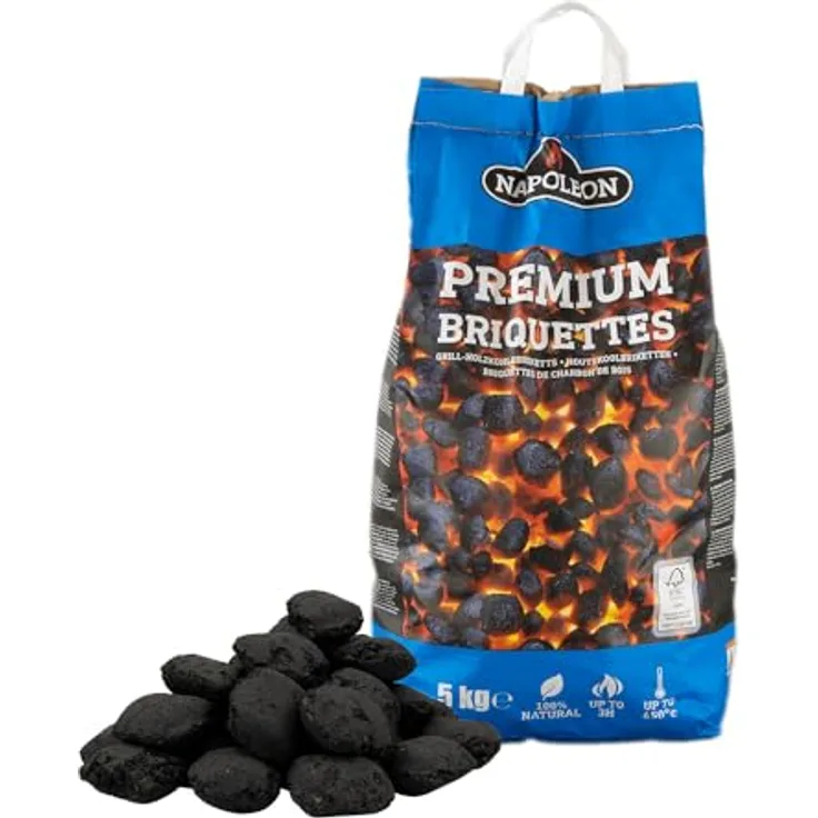 Napoleon Blackstone Grillbriketts, 5kg