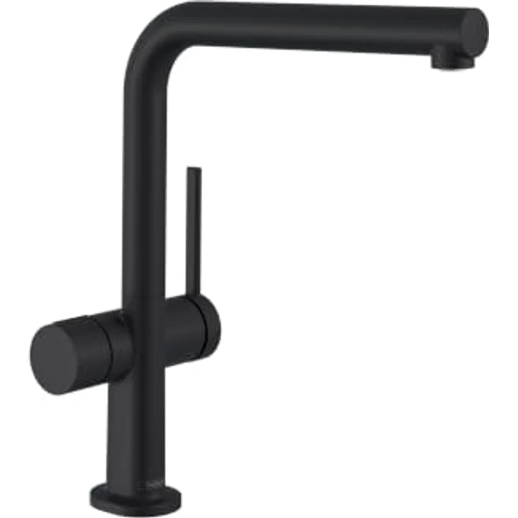 hansgrohe Talis M54 270, Küchenarmatur mit Geräteabsperrventil und ausziehbarer Brause, schwenkbar, ComfortZone 270 – Bild 1