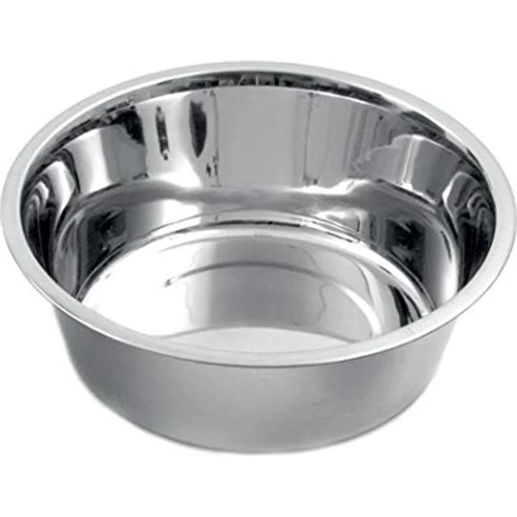 Karlie Hundnapf Inox 800 ml, rostfreier Edelstahl, spülmaschinenfest, Durchmesser 11-16 cm – Bild 1
