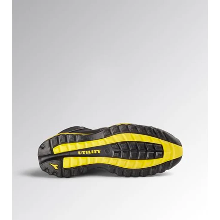 Diadora GLOVE MID S3S FO HRO, Sicherheitsstiefel aus wasserabweisendem Nubukleder mit Aluminium-Zehenschutzkappe, atmungsaktivem AirMesh-Innenfutter und Nitrilgummisohle, Größe 46 – Bild 4