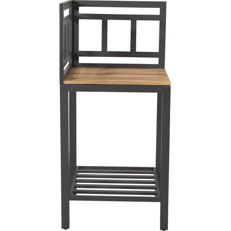 Venture Home Mexico, Outdoor Küche schwarz aus Teak mit modernem Design