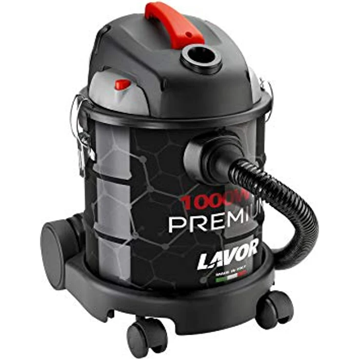 LAVOR EVO Nass- und Trockensauger Leistung: 1000 W, Stahl-Legierung, Schwarz, unica