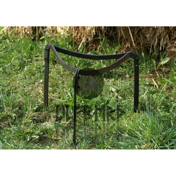 Ulfberth Geschmiedeter Ständer für Feuerschüssel - Feuerschale - Fuss, Qualitätsprodukt mit Abmessungen 50 cm x 50 cm x 40 cm, geeignet für Feuerschalen mit Durchmesser von 50 cm bis 80 cm, schwarz – Bild 2