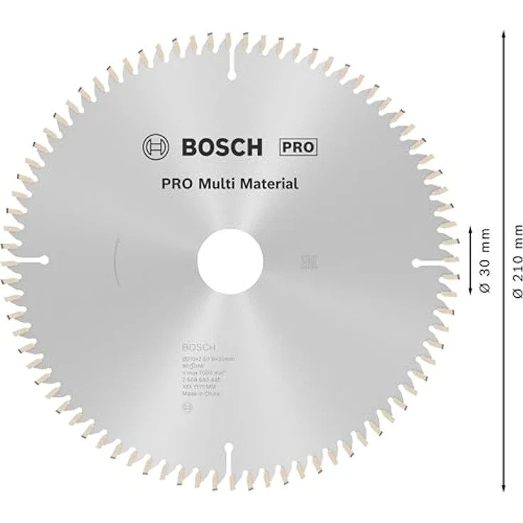 Bosch Professional Kreissägeblatt Multi Material (für Spanplatten, Faserwerkstoffe, Kunststoffe und Nichteisenmetalle) – Bild 3