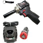 HEADNMORE® Bundle - PARKSIDE PERFORMANCE® 12V ½ Akku Schlagschrauber PPDSSA 12 + Schlüsselanhänger, Kfz-Radmontage, Lithium-Ionen-Akku, LED-Licht, 4 Drehmomentstufen