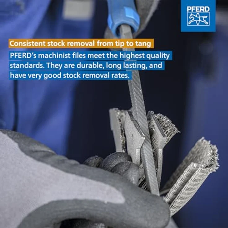 Pferd Univ.-Schärffeile m.Heft 200mm H2 Pferd – Bild 3