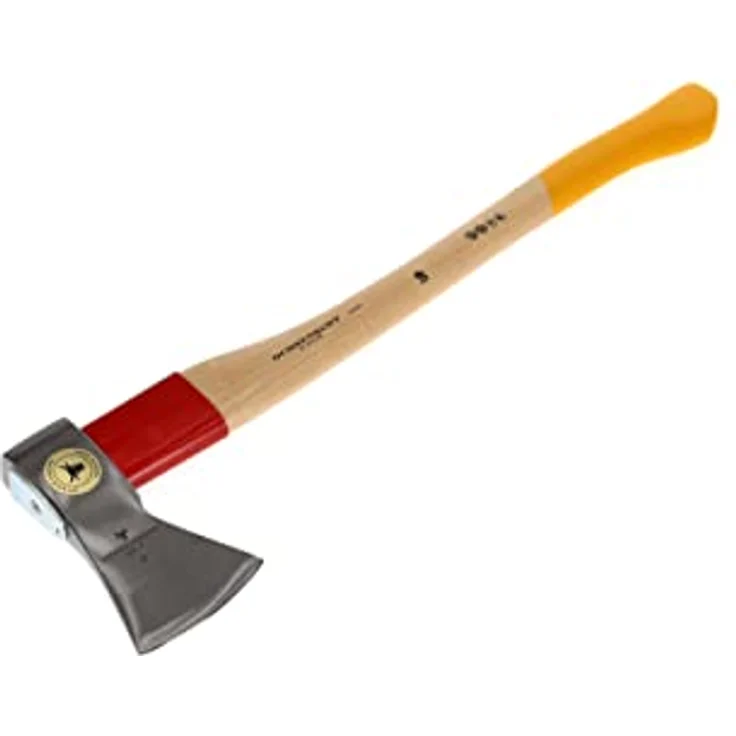 Ochsenkopf OX 620 H-1257 Universal Gold-Forstaxt - Hochwertige Axt mit Hickory-Holzstiel und Rotband-Plus Stielbefestigung - Gewicht: 2100 g – Bild 2