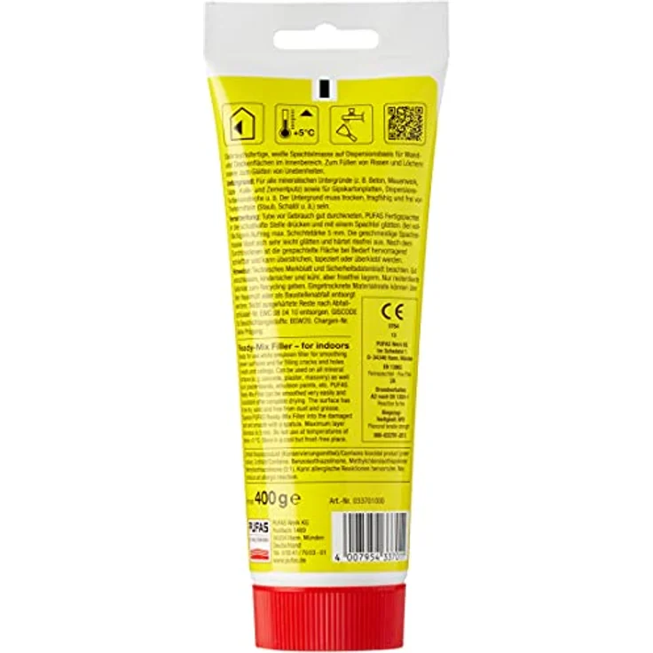 Pufas Fertigspachtel innen 400g – Bild 2