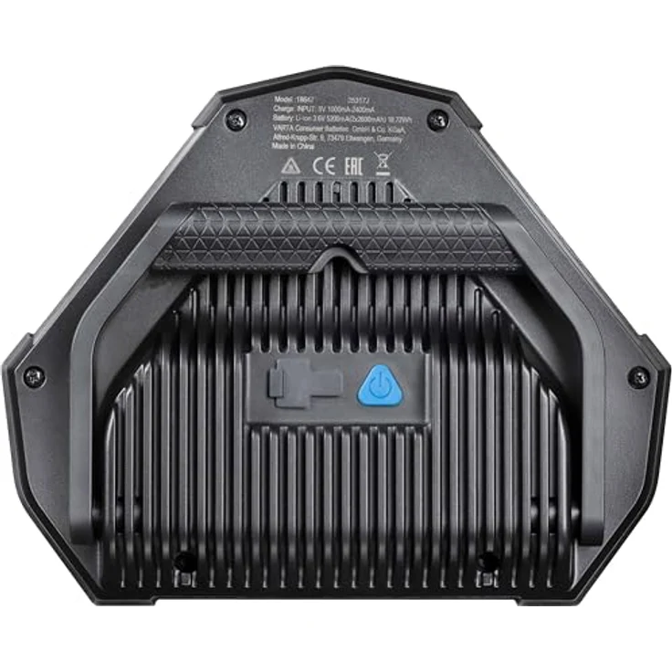 VARTA Work Flex Stadium Light, LED Taschenlampe mit 1450 Lumen, wiederaufladbar, IP54 spritzwassergeschützt, 2m Falltest – Bild 5