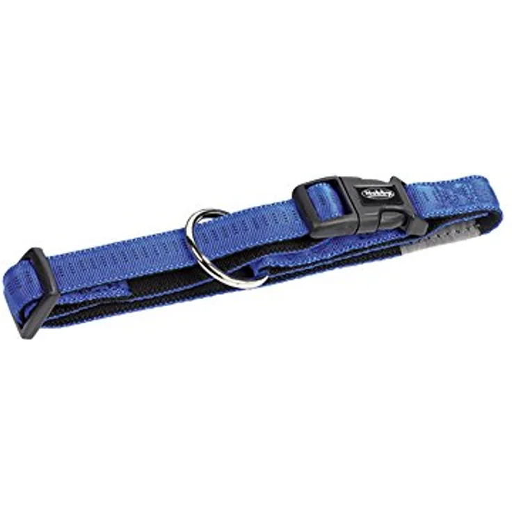 Nobby Halsband Soft Grip, blau L: 30/45 cm, B: 20 mm, 1 Stück