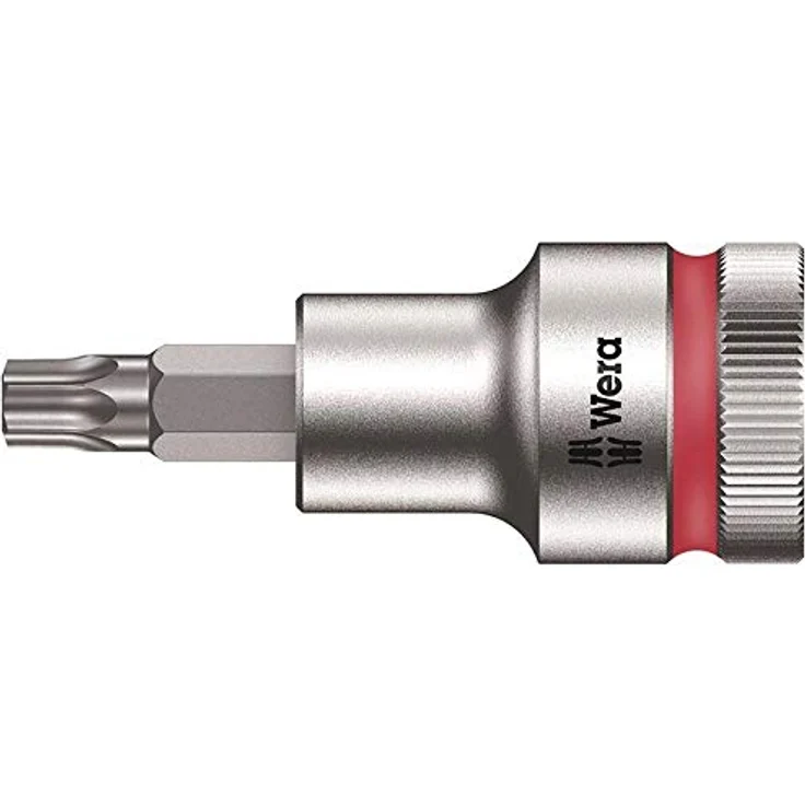 Wera Zyklop-Steckschlüsseleinsatz T 40 x 60 mm, 12.5 mm (1/2), Chrom-Vanadium Stahl mit Haltefunktion – Bild 2