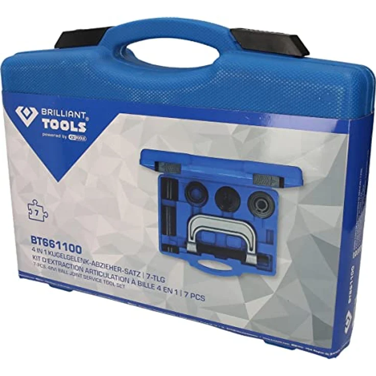 Brilliant Tools 4in1 Kugelgelenk-Abzieher-Satz BT661100, 9-teilig für Montage und Demontage von Kugel- und Traggelenken – Bild 5