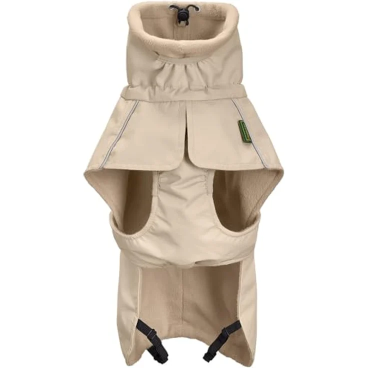 Hunter Tierbedarf Hundemantel Nordby Mops & Co. orange, reflektierende Paspeln, elastische Schlaufen, waschbar bei 30 °C – Bild 2