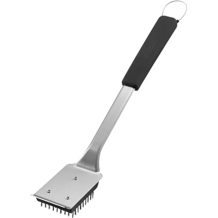 Enders® Edelstahl Grillbürste #8827, mit robustem Hartgummigriff und Aufhängedraht – Bild 2