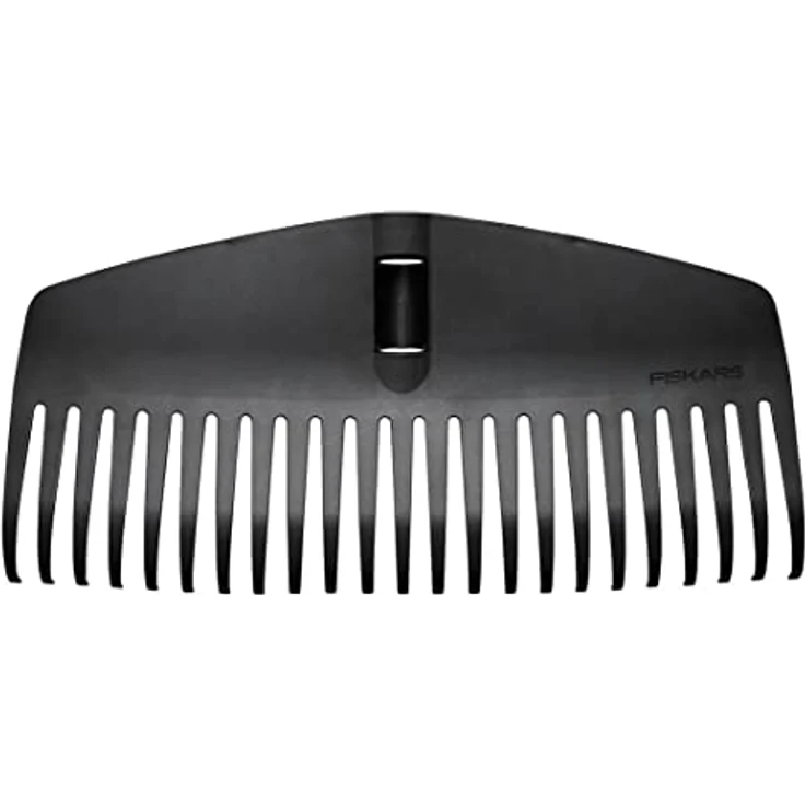 Fiskars Laubbesen-Kopf, 23 Zinken, Verbindbar mit Fiskars Solid Stiel, Breite: 42 cm, Kunststoff-Zinken, Schwarz, M, Solid, 1063089 – Bild 1