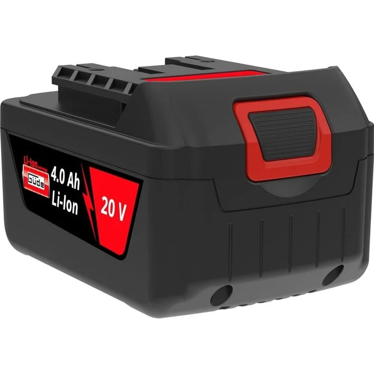 Güde Akku 20V AP 20 für Stabilo Rasenmäher ST 330-20, 4 Ah Li-Ion mit Ladezustandsanzeige und One-Click-System