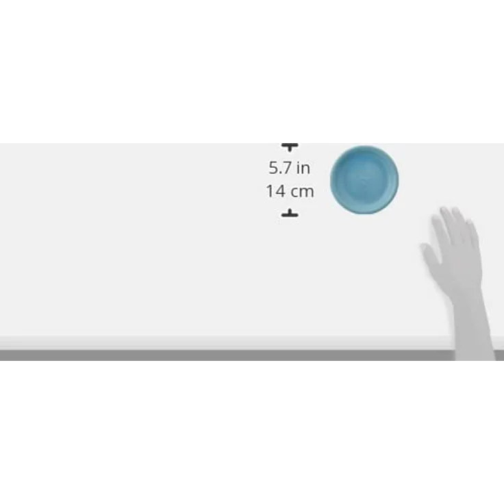 Nobby Katzen Keramik Milchschale hellblau Ø14 x 2 cm – Bild 4