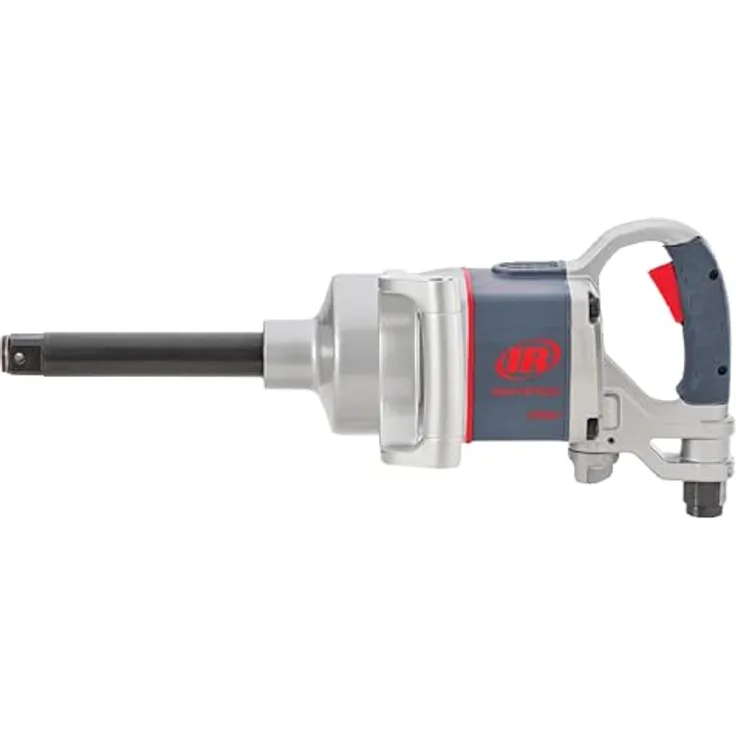 Ingersoll-Rand 2850MAX-6 Druckluft-Schlagschrauber, 1 Zoll, Verlängerter Amboss, 6 Zoll Verlängerung, Leichtes Design, 2847 Nm Drehmoment und 5500 U/min, Verstellbarer Griff, Robustes und langlebiges Profi-Werkzeug