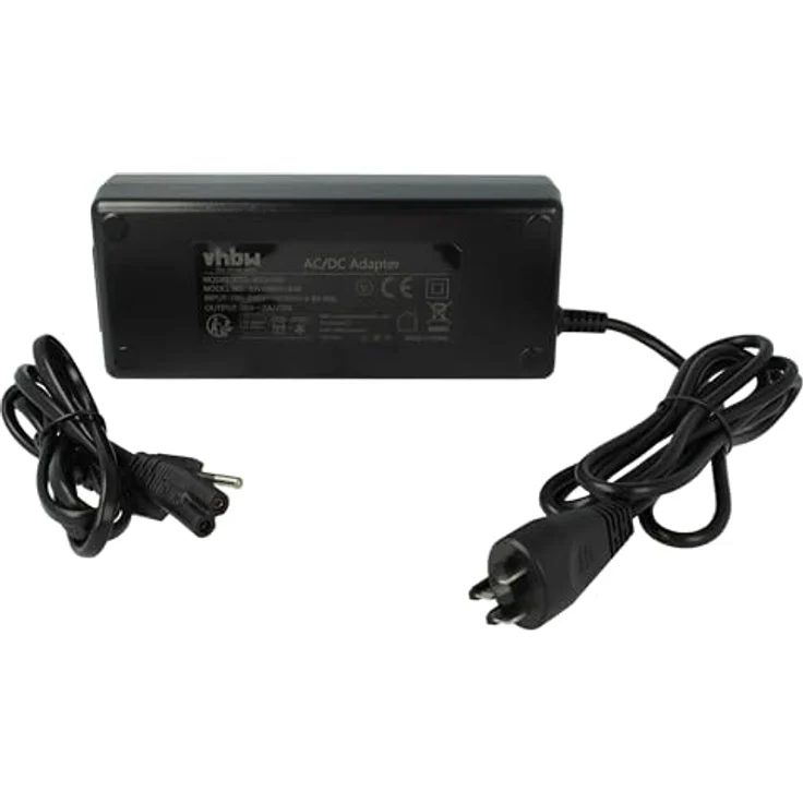vhbw Ladegerät für Bosch DualBattery 1250 und PowerPack 300, kompatibel mit 36 V Li-Ion E-Bike Akkus, 72 W, 220 cm Kabellänge – Bild 1