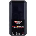 KS Tools 150.1765 Automatik Digital-Multimeter inkl. Prüfspitzen, Rot-schwarz
