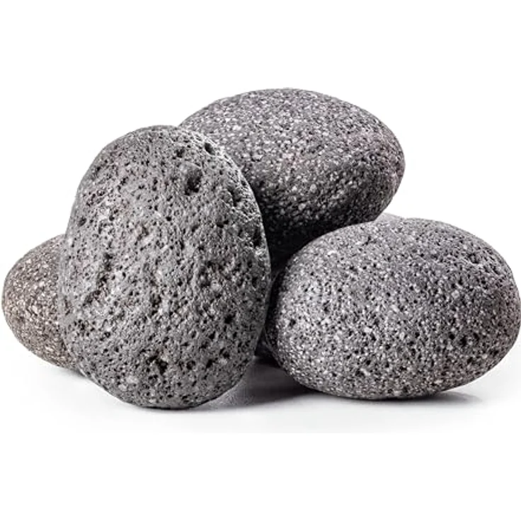 ARKA mySCAPE-Lava Pebbles - 20kg / 50-70 mm - Natürliches Gestein für eindrucksvolle Aquascapes in Süßwasseraquarien – Bild 1