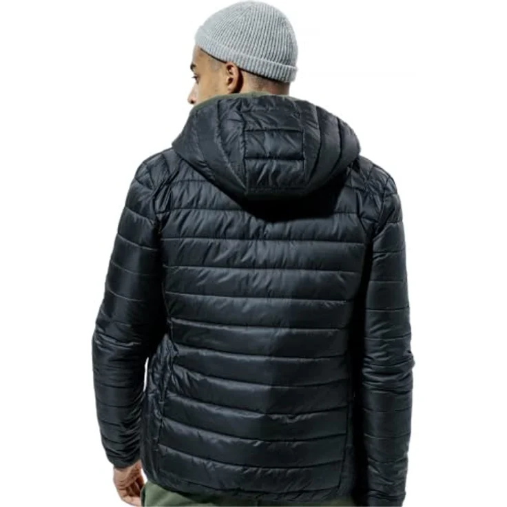 Ellesse Steppjacke Lombardy L (1-St), Arbeitsjacke in 100% Mikro-Polyester, Steppeinsätze, verdeckte Taschen und Kapuze, gesticktes Semi-Palla und ellesse-Logo, blau – Bild 3