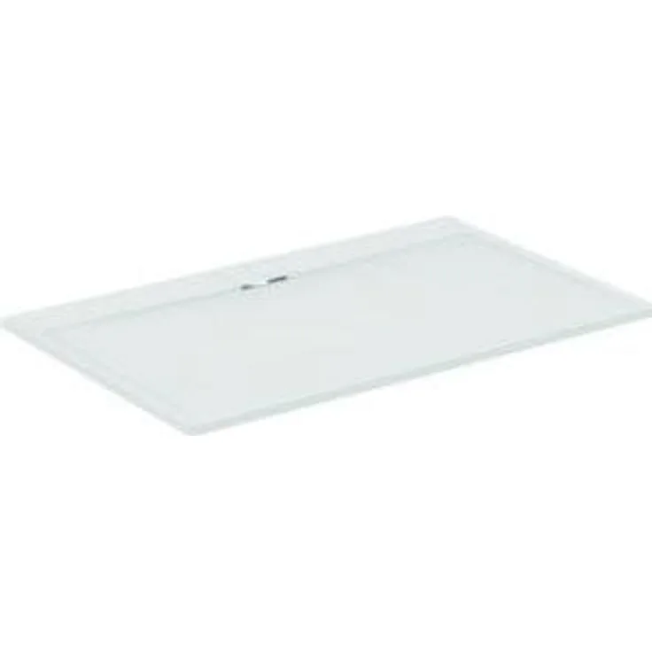 Ideal Standard, Duschwanne, Ultra Flat S i.life Rechteck-Brausewanne, 1600x1000x30mm, Carraraweiß