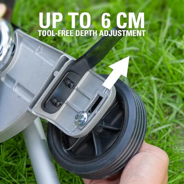 Greenworks Rasentrimmer Kantskærermodul GD24x2TX, leistungsstarkes Zubehör für effizientes Rasentrimmen – Bild 3